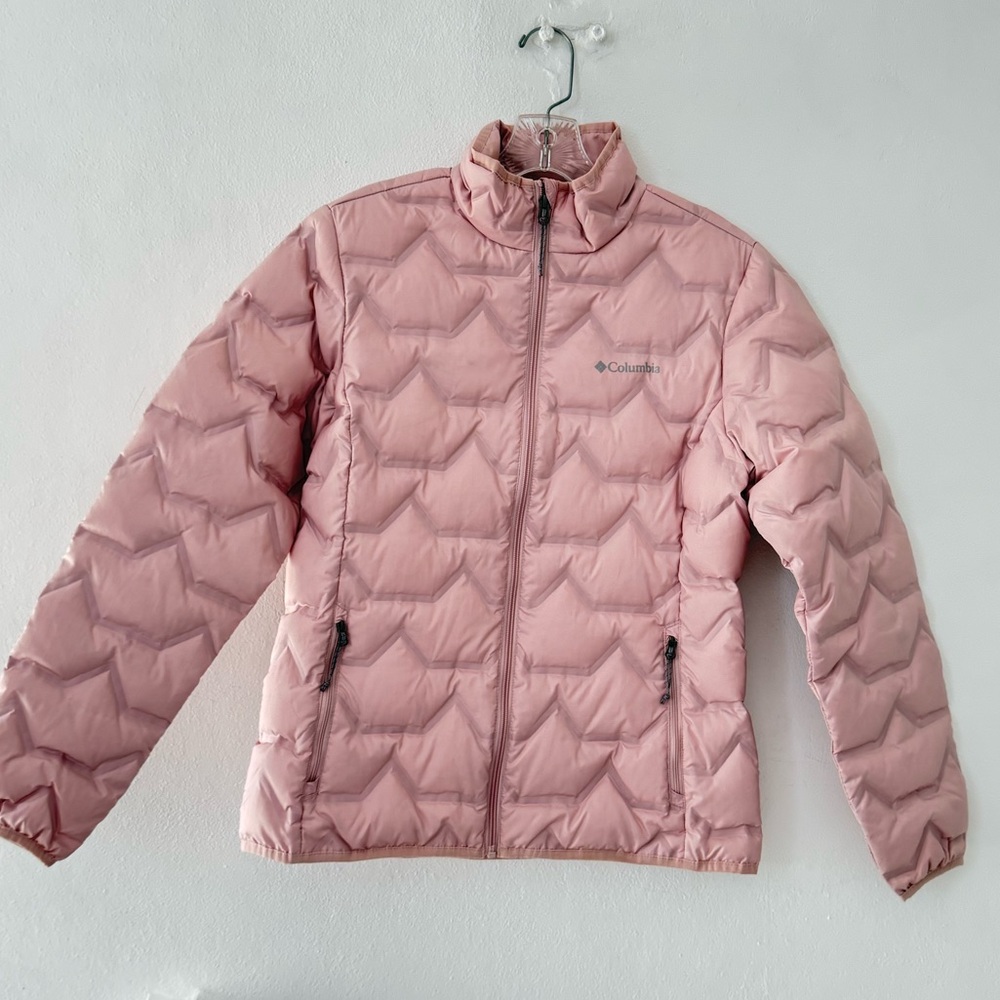 Columbia Pink Delta Ridge Down Jacket
